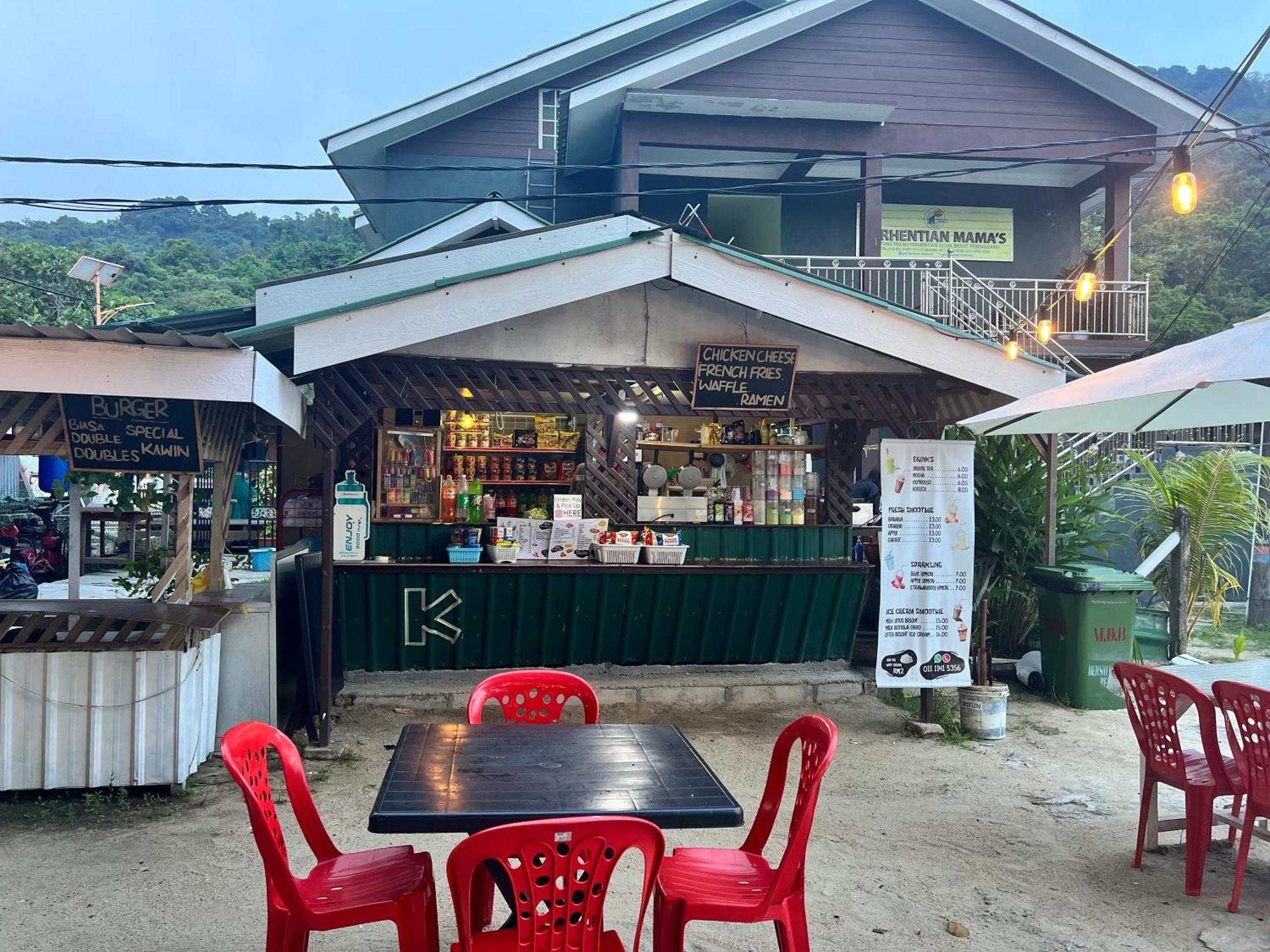 Hotel Perhentian Mama'S Kampong Pasir Hantu Exterior foto